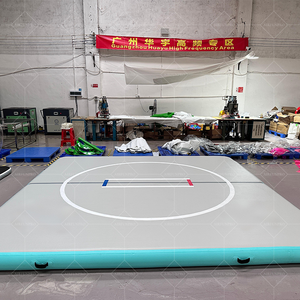 Tapis de lutte gonflable OEM 20x20 et 12x12 pour l'entraînement au karaté, au judo, au MMA, en PVC, imperméable, utilisation en extérieur, avec fermeture auto-agrippante - Product Image 5