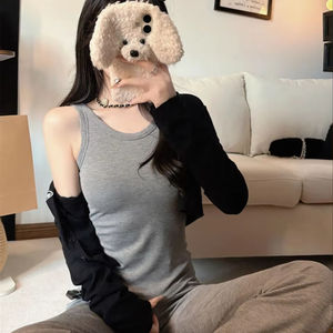 1018 # Factory su misura reggiseno a costine Slim Fit canotta alta fascia elastica ampia gilet imbottito da <span class=keywords><strong>donna</strong></span> ogni giorno 5 colori - Product Image 3