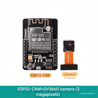 Nouvelle version de la carte de développement ESP32-CAM WiFi double mode avec caméra HD OV3660 2MP, détection de visage et reconnaissance visuelle IA