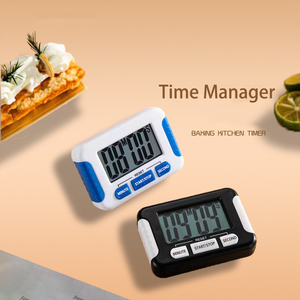Temporizador <span class=keywords><strong>Digital</strong></span> <span class=keywords><strong>de</strong></span> <span class=keywords><strong>Cocina</strong></span> con 8 Alarmas, Ecológico, Control Táctil, Pantalla LCD, <span class=keywords><strong>Campana</strong></span> Fuerte, <span class=keywords><strong>de</strong></span> Plástico para el Hogar - Product Image 1