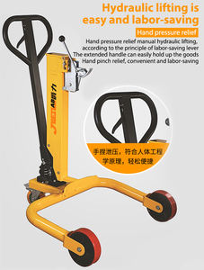 Equipo de manejo de rotador con báscula de pesaje portador de tambor elevador de tambor Camión de tambor de aceite - Product Image 2