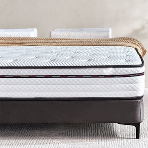 Factory Outlet Store Colchón de diseño moderno de 10 pulgadas Hipoalergénico Star Hotel Feeling Colchón híbrido Colchón de látex superior - Product Image 6