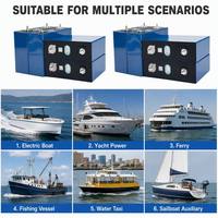 Batería Prismática de Litio-Ferrofosfato (LiFePO4) Semisólida Recargable de Alta Capacidad, 3.2V 100Ah, para Embarcaciones y Yates, Venta al Por Mayor