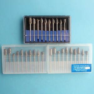 Pisau Penggiling Baja Tungsten Karbida 6mm Shank 50mm Panjang Mata Gerinda Kepala Pemoles Penggiling Listrik Mata Bor Putar - Product Image 6