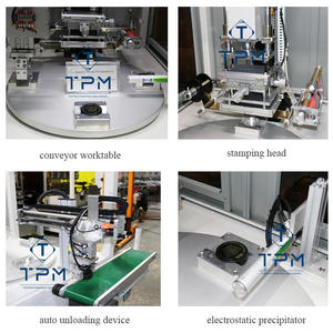 カスタマイズされたホットビッグプレートコンベア自動自動車部品エアカーブホイルホットスタンピングプリンター機 - Product Image 5