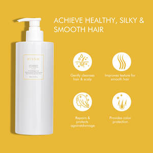 แชมพูวีแกนคุณภาพสูง ปราศจากซัลเฟต ช่วยขจัดรังแค บำรุงและฟื้นฟูเส้น<span class=keywords><strong>ผม</strong></span> เพิ่มวอลลุ่ม ทำความสะอาด 2-in-1 ขนาด 500 มล. - Product Image 2