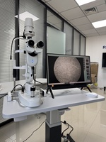 Lampe à fente numérique SL-F5D de fabrication directe pour ophtalmologistes et optométristes