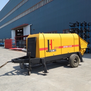 JIUHE HBT60S-13 Electromotor Trailer <b>Mounted</b> Concrete Pump Factory Direct Supply for Concrete Construction Work - Product Image 3