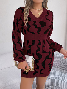 PASUXI nouveautés robe pull populaire à manches longues automne hiver robe pull robe femmes vêtements <span class=keywords><strong>Mohair</strong></span> pull - Product Image 2