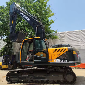 Excavatrice sur chenilles Hyundai 225 d'occasion à bon prix, modèle coréen Hyundai R225LC-9T à vendre - Product Image 3