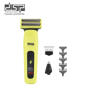 Afeitadora Eléctrica Profesional 3 en 1 para Hombre, Recargable, con Recortador de Vello Nasal y Cabezal de Afeitado para Uso Doméstico - Product Image 2