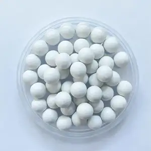 Bolas de alúmina de cerámica blanca de alta calidad de China al por mayor con forma de bola de cerámica al mejor precio