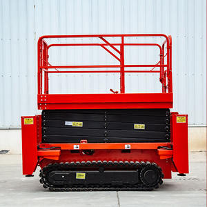 Высококачественный гусеничный гидравлический ножничный подъемник для всей местности, 5-метровая платформа, ножничный подъемник - Product Image 2