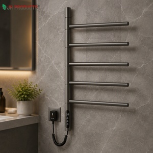 Sèche-serviettes électrique rotatif mural pour la maison, l'hôtel et le spa – Vente directe - Product Image 1