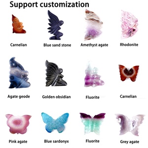 Vente en gros de cristaux de guérison polis de 7 à 9cm, sculpture sur cristal de fée en quartz naturel mixte pour cadeau de <span class=keywords><strong>d</strong></span>écoration - Product Image 3