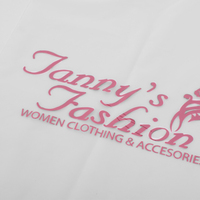 Sac zippé en polyéthylène avec logo personnalisé givré Sac zippé pour vêtements T-shirt Sous-vêtements Emballage Sac zippé pour vêtements