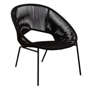 Silla <span class=keywords><strong>de</strong></span> comedor moderna para exteriores, <span class=keywords><strong>muebles</strong></span> <span class=keywords><strong>de</strong></span> jardín impermeables <span class=keywords><strong>de</strong></span> ratán negro cómodos para balcón, parque, cocina, sala <span class=keywords><strong>de</strong></span> estar - Product Image 2