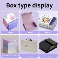 Boîtes à sandwich en papier pliables personnalisables Fermeture magnétique Doublure en éponge - Emballage de taille personnalisée pour les produits de boulangerie Gâteau pour