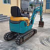 Miniexcavadora Usada U20-3S de 3 Toneladas con Motor y Bomba, Modelo 2007 Importada de Japón, Inspección con Video