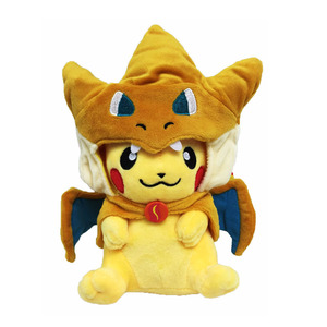 Peluche <span class=keywords><strong>Pokémon</strong></span> JM avec cape, Pikachu et Snorlax, jouet à griffer pour enfants, animaux en peluche de dessin animé Kawaii pour machine à griffes - Product Image 3
