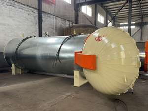 خزان فلكنة بالبخار مع تحميل وتفريغ أوتوماتيكي |   جهاز فلكنة المطاط/البلاستيك بالضغط والحرارة - Product Image 5