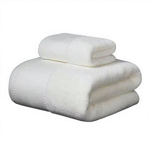 <span class=keywords><strong>Ensemble</strong></span> de serviettes de qualité hôtelière 5 étoiles de luxe, 100% coton éponge, taille personnalisée, <span class=keywords><strong>blanc</strong></span>, séchage rapide, technique de tissage, serviette pour les mains, le visage et le bain - Product Image 5