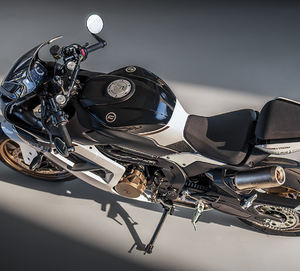 <span class=keywords><strong>Moto</strong></span> à deux roues <span class=keywords><strong>CF</strong></span> 500SR VOOM Version haut de gamme, équipée de pneus sportifs Zhengxin S3N - Product Image 3