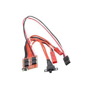 ESC Bidireccional con Freno 10A 20A 30A Conmutable sin Freno para Coche y Barco RC - Product Image 2
