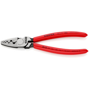 KNIPEX 97 71 180 SB Outils de sertissage pour bornes à manchon recouvertes de résine synthétique 180 mm - Product Image 1