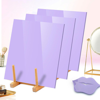 Plaques acryliques HENGHONG de haute qualité, couleur et taille personnalisées, avec découpe laser pour la publicité imprimée