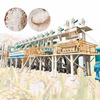 Vente chaude : Moulin à riz automatique complet moderne de haute qualité 50 TPD, machine de décorticage de riz, à vendre