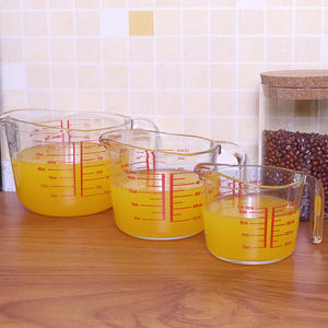 Gobelet chauffant pour le lait sans BPA, outil de cuisson de haute qualité micro-ondes sécurité cuisine tasse de mesure en <span class=keywords><strong>verre</strong></span> Borosilicate - Product Image 5