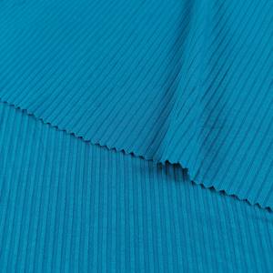 Hoogwaardige 220gsm 95% Rayon 5% Spandex rib textiel 4*2 rib French Terry vierweg stretch stof voor T-shirts - Product Image 2