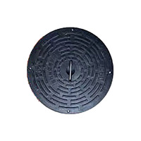 Couvercle de manhole rond anti-affaissement pour routes communautaires