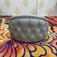 Nouvelle chaise de casino grise rouge de luxe moderne large pour Las Vegas Macao casino slot bar tabouret casino machine à sous chaises à vendre