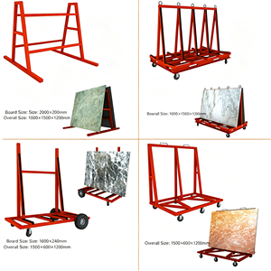 Carretilla de Empuje de Grado Industrial Tipo A, Plataforma de Acero Perforado de 120x75cm, Carga de 1500kg, Ruedas con Núcleo de Hierro de 8 Pulgadas, Mango Ergonómico Plegable - Product Image 3