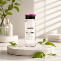Pot en verre à paroi mince, fond plat, matériaux en verre de qualité alimentaire, tube en verre avec logo, différentes capacités, couleur personnalisée