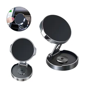 Phone Bracket H500 Quality Foldable Vehicle Air Mount 720 Rotation Built-in Strong Magnets Case Universal Magnetic Car Holder