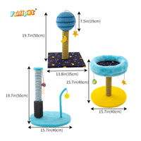Famipet personnalisé en gros nouvelle conception sur le thème de l'espace chat cadre d'escalade poteau à gratter tour d'arbre à chat