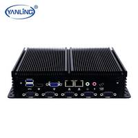 Personnalisable 4ème génération Core I5 carte mère industrielle DDR3 HD 6COM 6USB 2 Gigabit LAN MSATA Mini ordinateur haute signalisation numérique