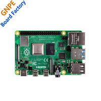 Placa DE DESARROLLO Raspberry Pi 4B de 4. ª generación, IA, inteligencia artificial, tarjeta Linux, ordenador para proyectos educativos y de fabricantes