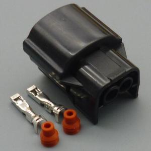 1 pz 2.3mm 2 Pin/Way femmina spina elettrica connettore automobilistico <span class=keywords><strong>con</strong></span> cavo Pigtail per Nissan 6098-0137 - Product Image 4