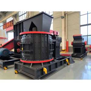 立式组合破碎机锤式破碎机设备，配备交流电机和轴承，适用于石材，处理能力<span class=keywords><strong>5</strong></span>-15吨/小时 - Product Image 1