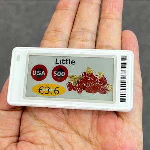 Système d'étiquettes électroniques ESL pour supermarchés, écran E-Ink de 2,13 pouces, étiquette de prix numérique, code-barres, code QR, étiquette de rayon électronique E-Ink - Product Image 2