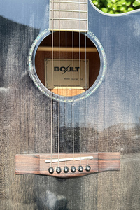 Brand Blackburst Handmade Solid Spruce <b>Top</b> Size Steel <b>String</b> Acoustic Guitar with Glossy - Product Image 3