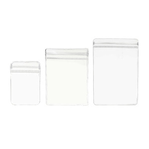 Transparent Jewelry Storage Bag Sealable Plastic Bracelet Earring Organizer Anti <b>Oxidation</b> Packaging For Jewelry - Product Image 5