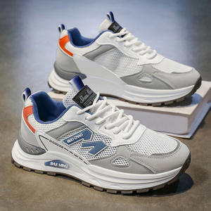 Fashionable Versatile Mesh Perforated Breathable Lace-up <b>Soft</b> <b>Soled</b> <b>Shoes</b> for Men Anti slip Durable Suitable for Casual Wear - Product Image 5