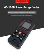 Le télémètre laser portable B100 Instrument de mesure infrarouge de 100 mètres Mesure numérique précise du volume de la zone de distance