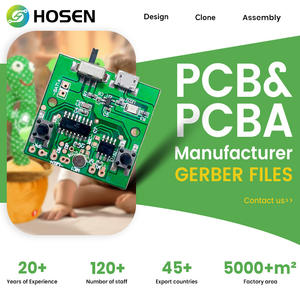 Jouet cactus intelligent à apprentissage vocal pour enfants HOSEN FR-4 Carte de circuit imprimé avec surface HASL en cuivre de 1 OZ - Product Image 3