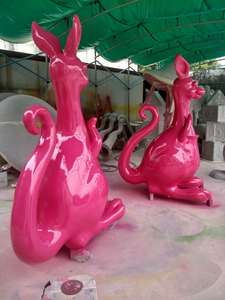 Aqua Kangaroo Water Splash Pad Équipement Intérieur/Extérieur Jouets pour enfants <span class=keywords><strong>avec</strong></span> fibre de verre Acier Métal-Zoo Animals Water Sprinkler - Product Image 6